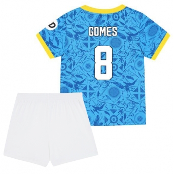 Billige Fotballdrakt Wolves Joao Gomes #8 Replika Tredjedraktsett Barn 2025-26 Kortermet (med bukser)